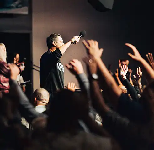 Corey ministering